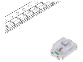 led-czerwony-migajaca-70150mcd-120-34vdc-20ma-0805-x5szt