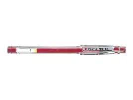 dlugopis-zelowy-pilot-g-tec-c4-czerwony-extra-fine