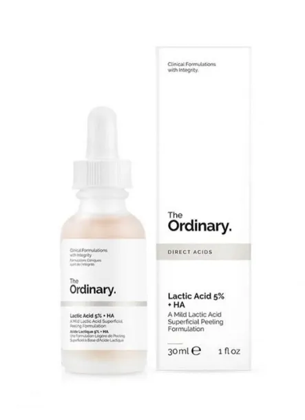 The Ordinary Lactic Acid 5% + HA 30 ml peeling kwasowy kwas mlekowy