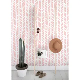 tapeta-scienna-prosty-geometryczny-wzor-208x146-cm