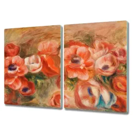 deska-ze-szkla-2x40x52-cm-kwiaty-rosliny-zawilce