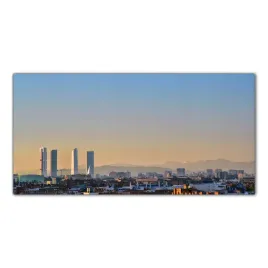 miasto-zachod-slonca-100x50-panel-szklo-hartowane