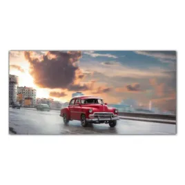 vintage-auto-hawana-100x50-panel-szklany-do-kuchni