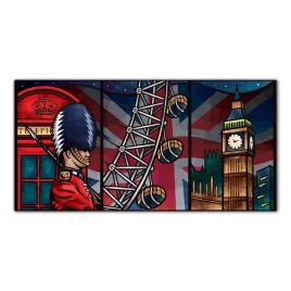 londyn-graffiti-big-ben-100x50-lacobel-do-kuchni