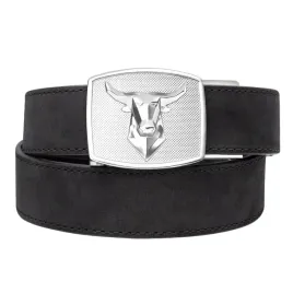 pas-kore-essentials-bull-buckle-black-buffalo-leather-gun-belt