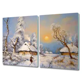 deska-do-kuchni-2x40x52-cm-wies-chaty-zima-snieg