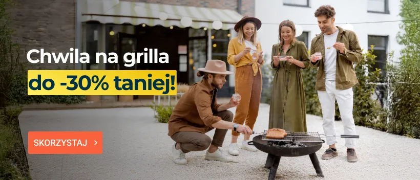 Baner Chwila na grilla 20.04