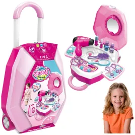 toaletka-dziecieca-na-kolkach-kosmetyki-lusterko-bizuteria-suszarka-walizka