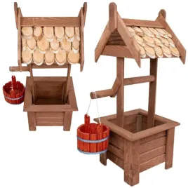 kwietnik-drewniana-studnia-ozdoba-dekoracja-do-ogrodu-studzienka