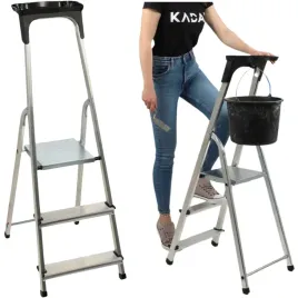 drabina-aluminiowa-skladana-domowa-mocna-polka-hak-125kg-3-stopniowa