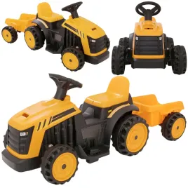 traktorek-elektryczny-na-akumulator-przyczepka-zolty-jezdzik-dla-dzieci