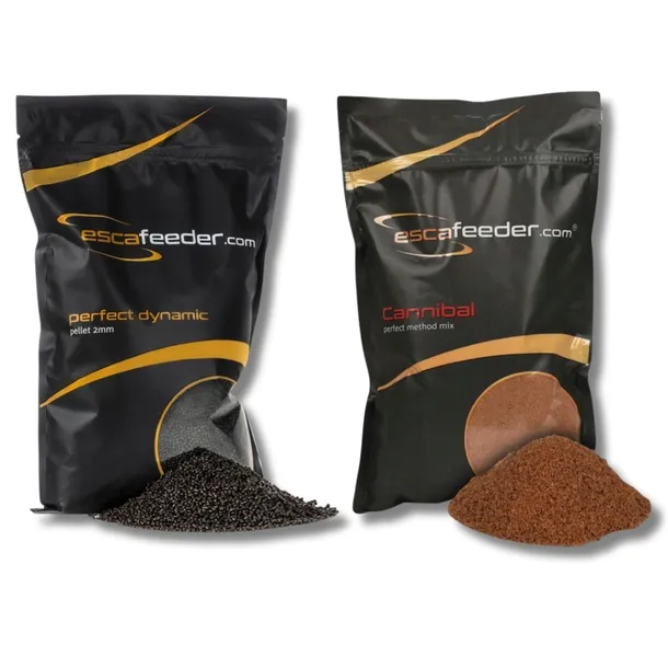 zestaw-method-feeder-esca-feeder-pellet-dynamic-2mm-mix-cannibal