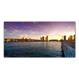miasto-zachod-slonca-120x60-panel-szklo-hartowane