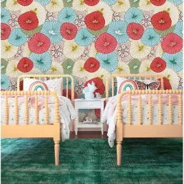 fototapeta-sciagalna-kwiatowy-ornament-290x290-cm