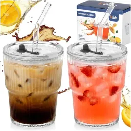 2x-kubek-do-napojow-na-napoje-szklany-z-pokrywka-slomka-podrozny-340-ml