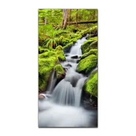 foto-obraz-na-szkle-nowoczesny-50x100-wodospad-las