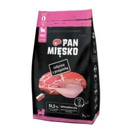 sucha-karma-dla-szczeniat-pan-miesko-cielecina-z-przepiorka-chrupki-l-3-kg