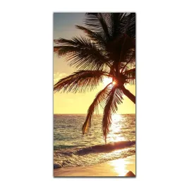 obraz-szklany-scienny-do-kuchni-50x100-palmy-plaze