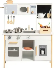 kuchnia-drewniana-dla-dzieci-robotime-z-akcesoriami-biala