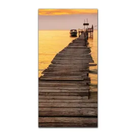foto-szklane-do-sypialni-50x100-molo-morze-slonce