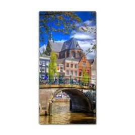 obraz-na-szkle-do-sypialni-70x140-lato-amsterdam