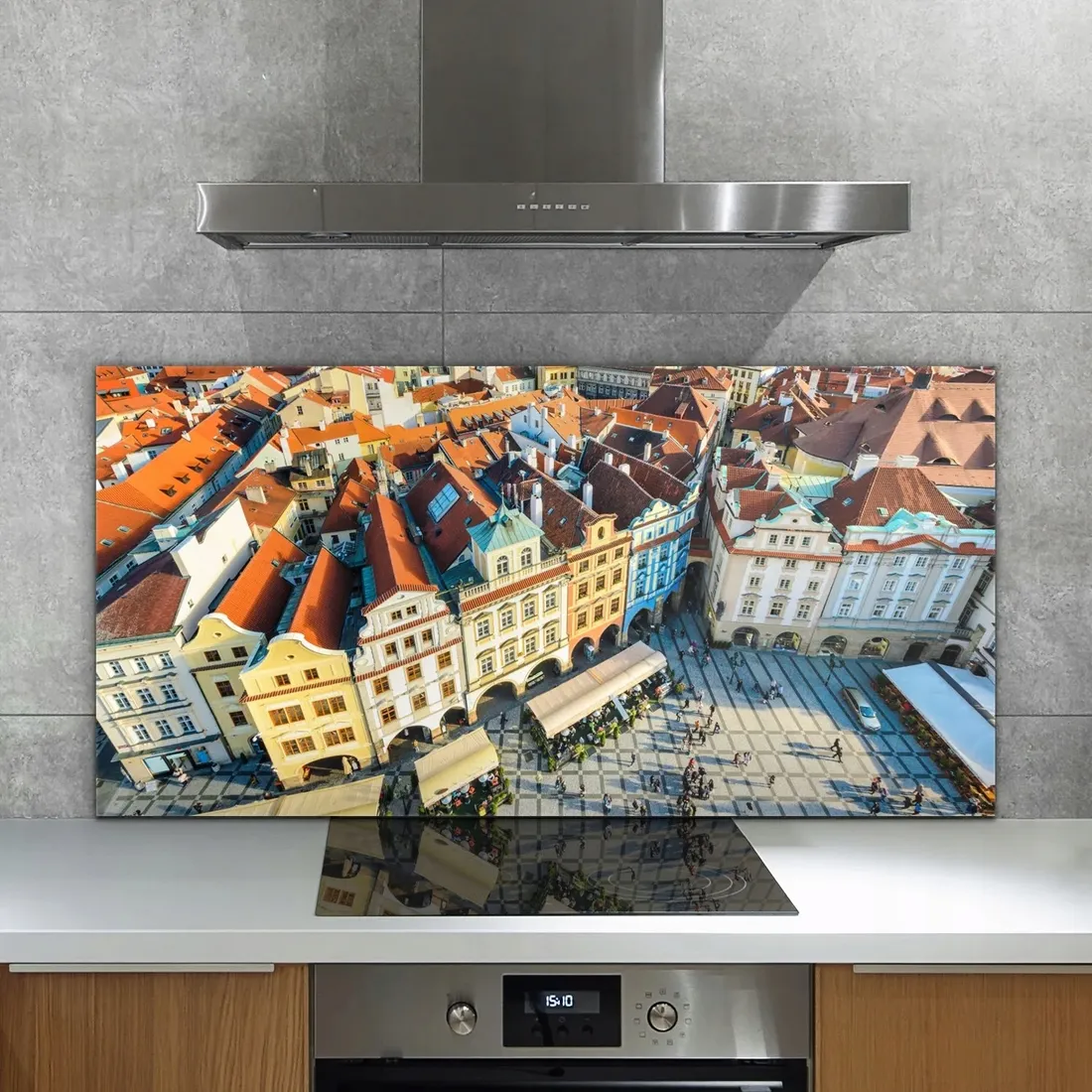 praga-miasto-domy-140x70-panel-scienny-do-kuchni
