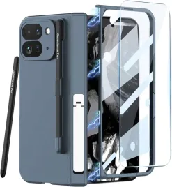 zorsome-etui-360-do-google-pixel-9-pro-fold-stojak-szklo-lcd-rysik-zielony