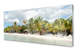 lacobel-szklany-dekor-plaza-palma-drzewa-120x60