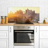 paryz-zachod-slonca-140x70-panel-scienny-do-kuchni-gama-kolorystyczna-odcienie-pomaranczowego
