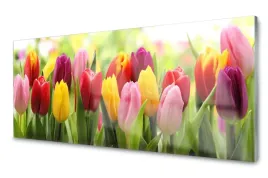 panel-szklany-plytka-tulipany-kwiaty-120x60