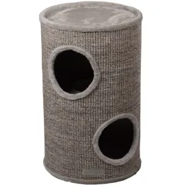 flamingo-greta-drapak-wieza-dla-kota-s-o35x60-cm-sizal-2-groty-szary