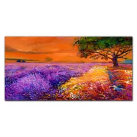 panel-szklo-do-kuchni-kwiaty-drzewo-niebo-120x60
