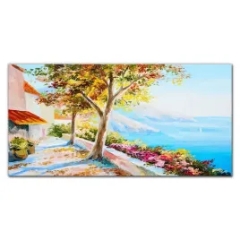 panele-szklo-hartowane-drzewa-morze-niebo-120x60