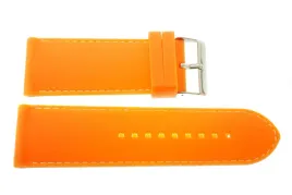 pasek-silikonowy-diloy-30-mm-pomaranczowy-biale-przeszycie