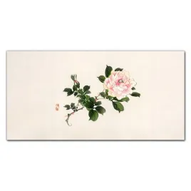 panel-kuchenny-na-plytki-azjatyckie-kwiaty-120x60