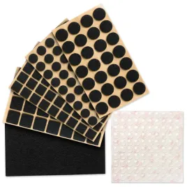 podkladki-filcowe-samoprzylepne-i-silikonowe-czarne-set-247szt