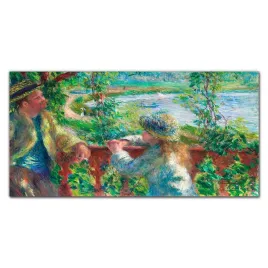 kuchenny-panel-czlowiek-dziecko-las-jezioro-120x60