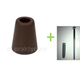 odbojnik-odbijacz-drzwi-i-bram-duzy-60mm-z-dyblem-i-sruba-brazowy-polski