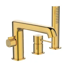 bateria-wannowa-stojaca-3-otworowa-zlota-pola-stojaca-wyciagana-sluchawka