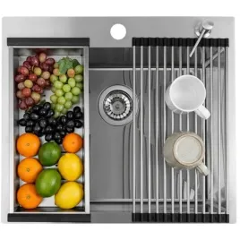 zlewozmywak-jednokomorowy-syfon-dozownik-ociekacz-wkladka-stal-zestaw-inox