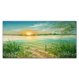 panel-szklo-malarstwo-woda-rzeka-przyroda-120x60