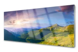 lacobel-panel-scienny-foto-gora-laka-slonce-120x60