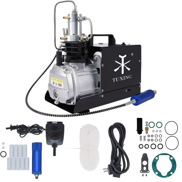 Kompresor PCP 300 Bar 4500 PSI Elektryczny Wodny/Powietrzny 1800W