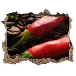 naklejka-3d-dziura-na-sciane-chilli-i-kawa-168x113
