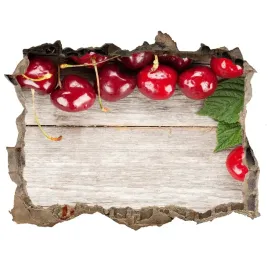 naklejka-3d-dziura-cegla-wisnie-na-drewnie-168x113