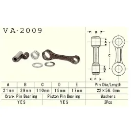 vesrah-korbowod-yamaha-yfs200-blaster-88-06r