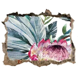 naklejka-3d-dziura-na-sciane-samoprzylepna-protea