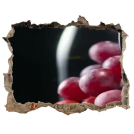 naklejka-3d-dziura-ozdoba-winogrona-i-wino-168x113