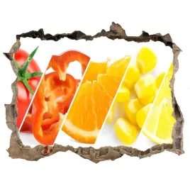 naklejka-3d-dziura-samoprzylepna-owoce-i-warzywa