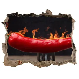 naklejka-3d-dziura-samoprzylepna-papryczka-chilli